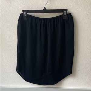 Ulla Johnson Black Elastic High Waist Skirt